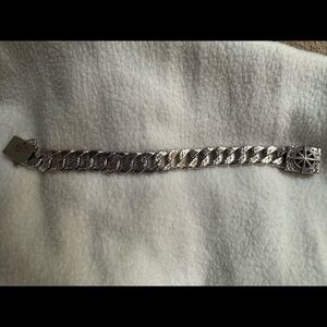 Clocks and colours broadside bracelet